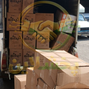 ارسال روزانه سفارش Tirajeh